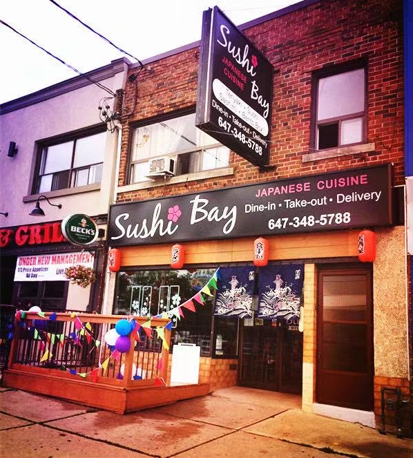 Sushi Bay Exterior Storefront